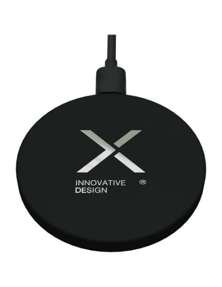 Stazione di ricarica in alluminio riciclato extra sottile da 15 W SCX.design W37