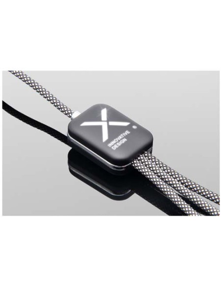 Cavo di ricarica di Tipo-C con doppio logo luminoso da 60 W SCX.design C33 