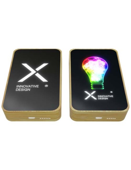 Power bank in bamboo 10.000 mAh MagSafe SCX.design P27