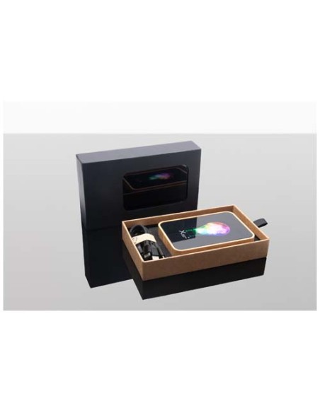 Power bank in bamboo 10.000 mAh MagSafe SCX.design P27