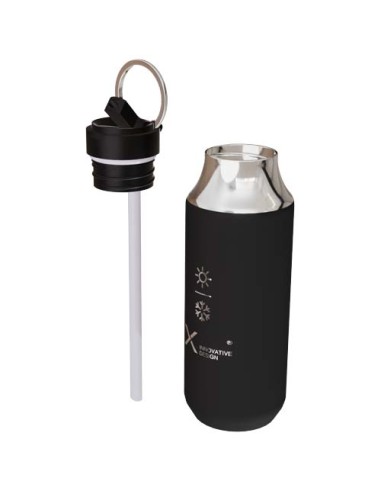 Borraccia termica in acciaio inossidabile da 500 ml con cannuccia SCX.design D12