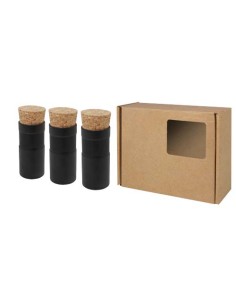 Giardino da scrivania con mix di erbe, set di tre vasi Hey Pots