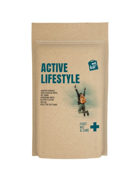Kit pronto soccorso Active Lifestyle in confezione di carta MyKit