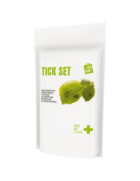 MyKit Primo Soccorso Anti-zecche con custodia in carta