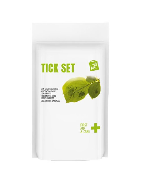 MyKit Primo Soccorso Anti-zecche con custodia in carta