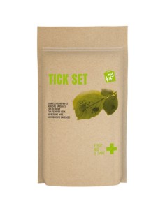 MyKit Primo Soccorso Anti-zecche con custodia in carta