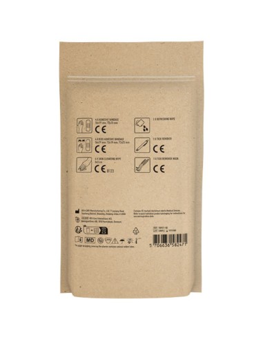 MyKit Primo Soccorso Anti-zecche con custodia in carta