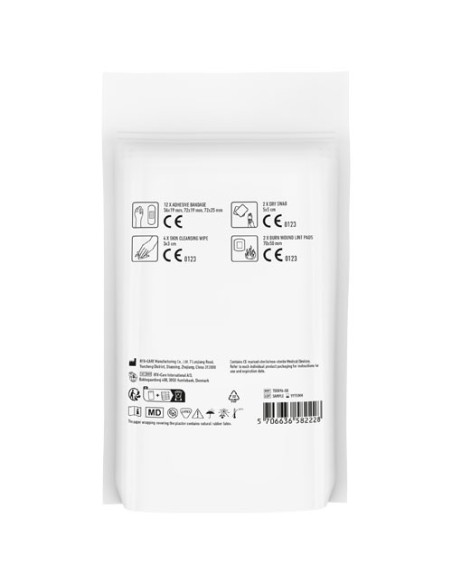 MyKit Set Primo Soccorso Viaggio con custodia in carta