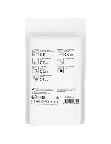 MyKit Set Primo Soccorso Viaggio Plus con custodia in carta