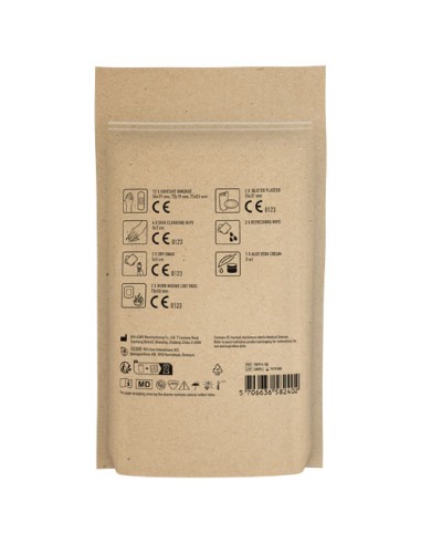 MyKit Set Primo Soccorso Viaggio Plus con custodia in carta