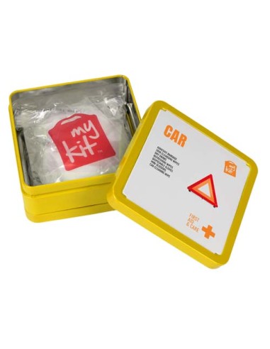 Kit di primo soccorso in scatola di latta per auto MyKit
