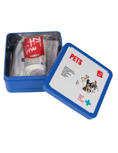 Kit di primo soccorso in scatola di latta per animali domestici MyKit