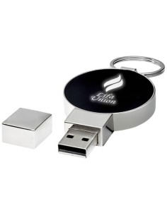 USB rotonda con logo luminoso
