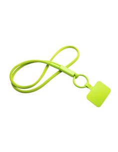 Lanyard con supporto per telefono e tubetto in plastica riciclata Tubyard