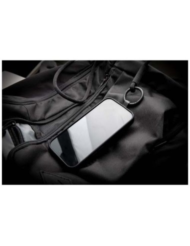 Lanyard con supporto per telefono e tubetto elastico Tubyard