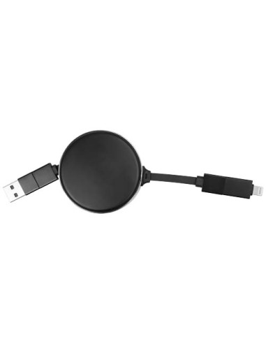 Cavo di ricarica retrattile 4 in 1 da 65 W SCX.design C42 