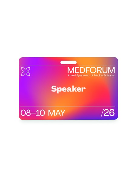 Badge con lanyard 54 x 86 mm