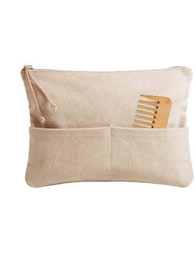 Astuccio per accessori in cotone biologico Citizen Green Zipzip