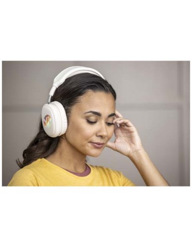 Cuffie Bluetooth® over-ear wireless in plastica riciclata Alzir