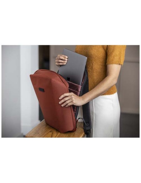 Zaino antifurto per portatile da 15" in materiale riciclato certificato GRS Luma - 10L