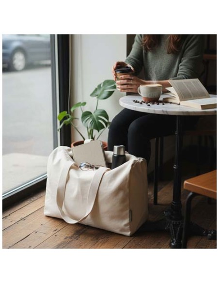 Borsa da viaggio e pochette in cotone biologico Citizen Green Combio
