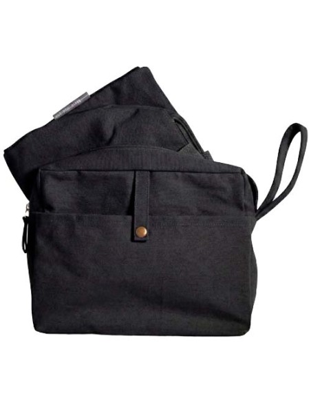 Borsa da viaggio e pochette in cotone biologico Citizen Green Combio