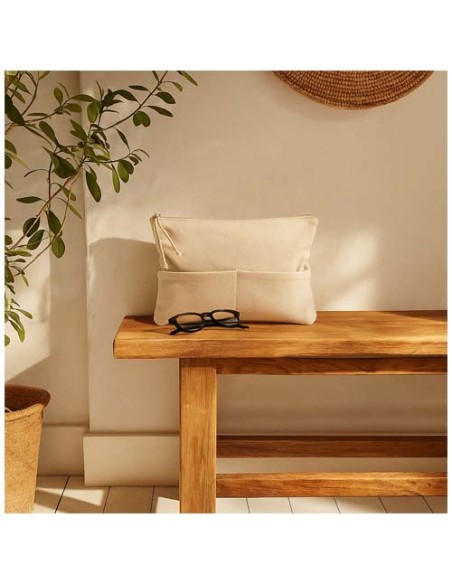 Astuccio per accessori in cotone biologico Citizen Green Zipzip