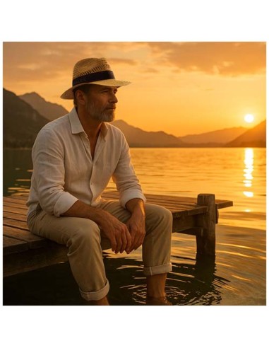 Cappello panama Citizen Green Astaire