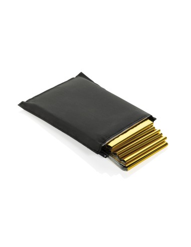 Coperta d'emergenza Solra in custodia rPET RCS