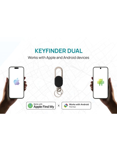 Portachiavi Keyfinder Dual