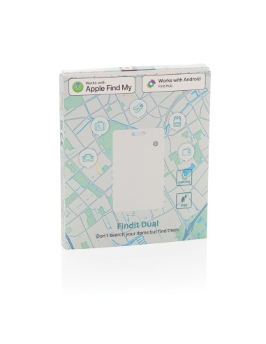Card ultrasottile ricaricabile Findit Dual rPlastic RCS