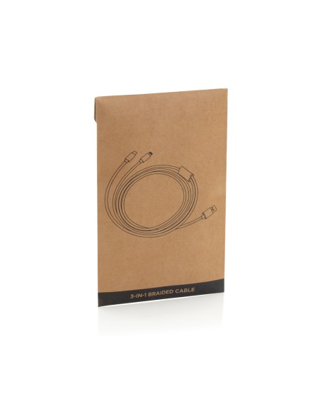 Cavo intrecciato 3 in 1