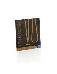 Cordino/tracolla Nivo in rPET RCS