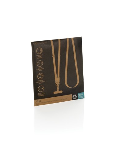 Cordino/tracolla Nivo in rPET RCS