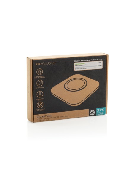 Caricatore wireless magnetico ultra veloce Quantum 25W