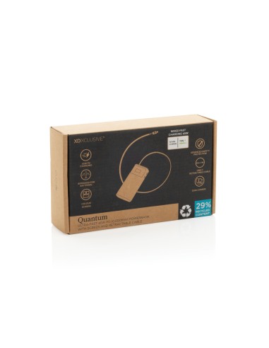 Powerbank 10000 mAh Quantum PD 45W RCS con schermo