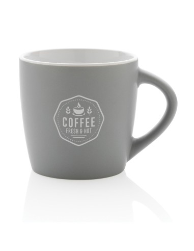 Tazza in ceramica con interni colorati 300ml