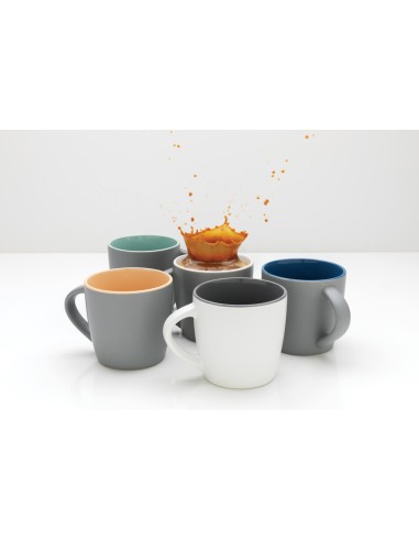 Tazza in ceramica con interni colorati 300ml
