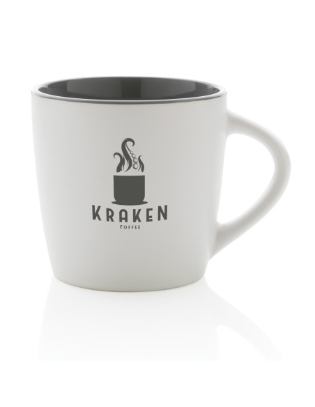 Tazza in ceramica con interni colorati 300ml