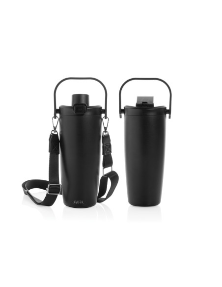 Tazza con tracolla Avira Ayala in rAcciaio RCS 600ml