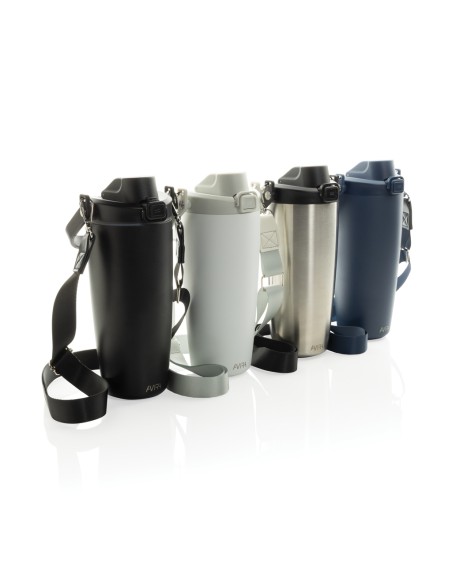 Tazza con tracolla Avira Ayala in rAcciaio RCS 600ml