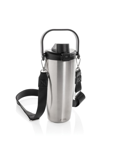 Tazza con tracolla Avira Ayala in rAcciaio RCS 600ml