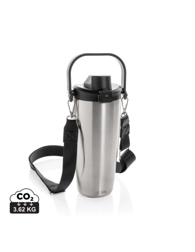 Tazza con tracolla Avira Ayala in rAcciaio RCS 600ml