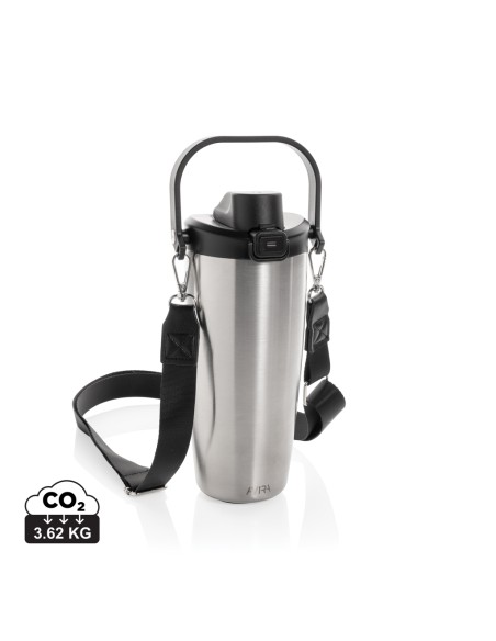 Tazza con tracolla Avira Ayala in rAcciaio RCS 600ml