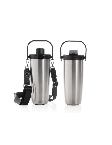 Tazza con tracolla Avira Ayala in rAcciaio RCS 600ml