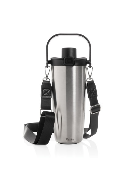 Tazza con tracolla Avira Ayala in rAcciaio RCS 600ml