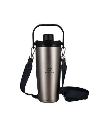 Tazza con tracolla Avira Ayala in rAcciaio RCS 600ml