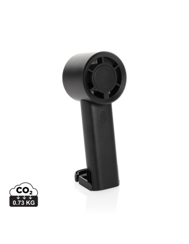 Ventilatore portatile ricarcabile Twist in rPlastica RCS