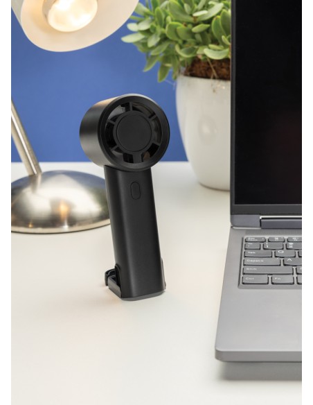 Ventilatore portatile ricarcabile Twist in rPlastica RCS