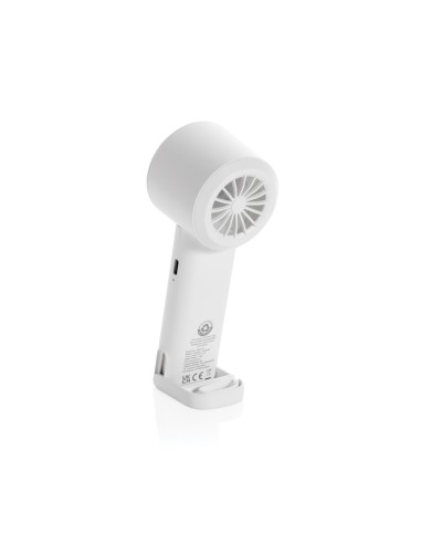 Ventilatore portatile ricarcabile Twist in rPlastica RCS